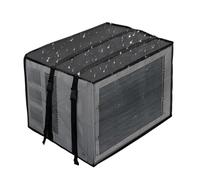 Air Conditioner Cover - Oxford Weatherproof Protector, Side Mesh Ventilation Guard, Outdoor Window Unit Defense, Winter Dust Rain Snow Resistant Housing Preservation Cover For Home Balcony Patio