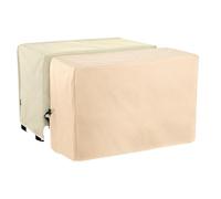 Air Conditioner Cover, Windproof Outdoor Window AC Unit Protector with Adjustable Strap Waterproof Dustproof Protective Cover for Home Workplace Apartment Balcony Patio Residential Commercial Use