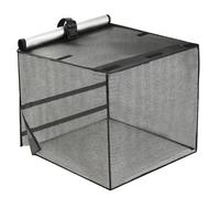 Air Conditioner Covers for Outside - Transpirable Mesh Guard | AC Unit Cover with Waterproof Top for Protection, Leaves & Debris Prevention, All Seasons Outdoor HVAC Cover, Durable Weather Resistant