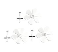 Air Conditioner Deflector - 3-Piece ABS Adjustable 7.8in Baffle