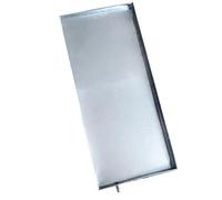 Air Conditioner Drip Pan AC Unit Drain Pan, Stainless Steel Drip Tray with Air Conditioner Drain Hole & Hose - Mini-Split and Window AC Parts