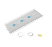 Air Conditioner Drip Pan,Thickened Air Conditioner Drip Pan, condensate Drain Pan, complimentary Accessories, Indoor and Outdoor 1-2P/3-5P Water Tray(81.5 * 33 * 2.5cm,5m Water Pipe)