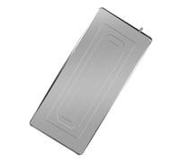 Air Conditioner Drip Pan with Drain Hole, Stainless Steel Portable Air Conditioners Drain Kit for Indoor/Outdoor(850 * 395mm/33 * 16in)