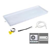 Air Conditioner Drip Tray Condensate Drain Pan, Drain Fitting for Collecting and Releasing Water, with Drain, for Indoor/Outdoor Split Air Conditioner (Size : 91.5x45cm/36x17.7in)