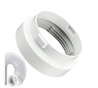 Air Conditioner Exhaust Hose Adapter - Double Snap-Fit Tight Sealing Connector | Portable AC Coupler For 15cm Hoses | Easy Installation Window Door Ventilation Kit For Apartment Dorm Homeowners