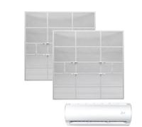 Air Conditioner Filter - AC Air Filter | Airs Conditioner Furnace Filtration Parts | AC Dust Filters For Home Living Room Bedroom RV Apartment Dormitory Office Workshop