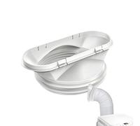 Air Conditioner Hose Adapter - Universal Vent Connector | Portable Easy Install ABS Exhaust Coupler 13-15cm Leakproof Air Conditioning Vent Fitting | Home Kitchen Cooling