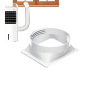 Air Conditioner Hose Connector | Square Heavy Duty Adapter | 5.9inch Exhaust Vent Hoses Coupler | Ideal For Apartment Dorm Kitchen Living Room Bathroom Office
