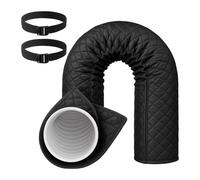 Air Conditioner Hose Cover Wrap, Portable AC Insulation, 59x20.5 Inches Replacement Part, Heavy-Duty Oxford Cloth, Weather Resistant for Outside Car, Home, Wall, Window