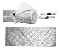 Air Conditioner Hose Insulation Cover, Quilted Full Coverage Wrap AC Exhaust Tubes, Thermal Appliance Protector for Bedroom Apartment Home Cooling Efficiency and Noise Reduction Use 58.7x5.9in