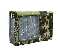 Air Conditioner - para polvo de 700 - 780 g | Silver Outdoor Fabric, Window Waterproof Dustproof Weather Resistant, AC Covers for Outside, for Dormitory, Hotel Apartment Home Winter