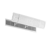 Air Conditioner Vent Deflector, AC Window Windshield Adjustable Redirector Diverter for Heating and Cooling Systems, PP Efficient Airflow Management for Home, Bedroom Ventilation, 60x16.5x3cm
