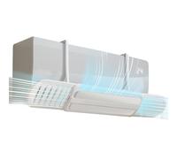 Air Conditioner Vent Deflector, Anti Blow Shield, Wind Baffle Diverter Cover, Anti Wind Blocker Panel, AC Accessory for Window, Ceiling, Offices, Basement, Wall, 6.69x23.62 inches