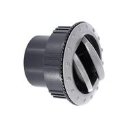 Air Conditioner Vent, RV Air Outlet, Round Knob Type Adjustable Deflector, Adaptable Roof Vents for Automobile, Truck, Boat, Yacht, Cabin, Adventurer Vehicle Cooling, Black and Grey