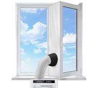 Air Conditioner - Window Cover Insulation Vent Fabric Window Cover for Port | Air Exchange Guards Mobile Air Conditioner Window Cover Insulation Vent Fabric Basement Workplace