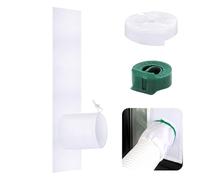 Air Conditioner, Window Sealing Kit, AC Sealing Cloth, 90x25cm/35.43x9.84 inches Energy Saving Leak Blocker, Flexible Set for Home, Living Room, Kitchen, Apartment, RV