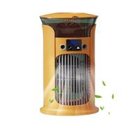 Air Cooler, Desk Humidifying Fan,9.84x5.91x5.91 inches Cooling Device with LED Light, Compact Air Conditioner for Dormitories, Bedroom, Office, Children’s Room, Outdoor Camping