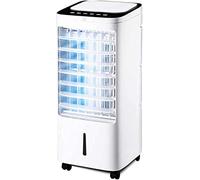 Air Cooler for Home Office Air Coolers Air Conditioner Portable w/Remote Control Compact Air Circulator Mobile Space Super Quiet Evaporative Coolers 3-Speed Setting Energy Efficient Conditioner