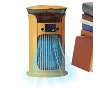 Air Cooler, Portable Humidifying Fan, 25x15x15cm/9.84x5.91x5.91 inches LED Light Mini Cooling Device with 3-Speed Adjustment for Office Camping Study Dorm Outdoor Apartment Use
