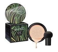 Air Cushion CC Cream, Air Cushion CC Cream, Base Líquida Iluminadora CC, Brocha Para Base De Maquillaje Y Brocha Para Polvos, Crema BB, Cubierta Correctora, Bri Humectante