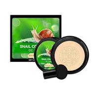 Air Cushion CC Cream Makeup - Lightweight Concealer Foundation, Long Lasting Moisturizing Coverage, Skin Tool | Hydrating Cosmetic Cream For Face Tone Correction Self Care Application