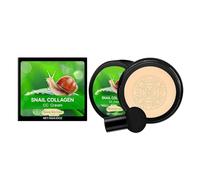 Air Cushion CC Cream - Moisturizing Makeup Concealer, Lightweight Cushion Foundation, Hydrating CC Cream, Natural Coverage Cosmetic, Skin ComfortCream, Brightening And Oil-Control Formula