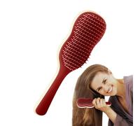 Air Cushion Comb, Banana Leaf Hair Straightening Brush, Relaxation Brushes, Breeze Couch Combs, Masaje de escalada para caballeros, (8,54 x 2,76 x 1,18 pulgadas), Great For All Curls Types