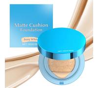 Air Cushion Makeup, Long-Lasting Moisturizing Foundation Compact, Lightweight Correction Cream for Skin at Beach, Party, School, Camping, Business Trips, and Outdoor Events