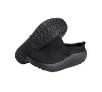 Air Cushion Slip-On Walking Shoes Womens,Orthopedic Diabetic Trainers Comfortable Backless Beach Slippers Mesh Non-Slip Mule Platform Sneakers Footwear Backless Trainers for Women UK