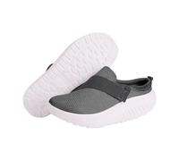 Air Cushion Slip-On Walking Shoes Womens,Orthopedic Diabetic Trainers Comfortable Backless Beach Slippers Mesh Non-Slip Mule Platform Sneakers Footwear Backless Trainers for Women UK