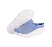 Air Cushion Slip-On Walking Shoes Womens,Orthopedic Diabetic Trainers Comfortable Backless Beach Slippers Mesh Non-Slip Mule Platform Sneakers Footwear Backless Trainers for Women UK