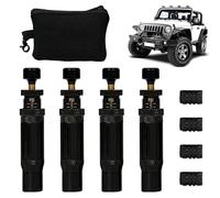 Air Down Tire Deflators,Adjustable Tire Deflator, Off-Road Tire Deflators with Adjustable PSI Range (10-30) - Set of 4x4 Spin- Inflator Tools - Quick Auto-Stop Deflation for Trucks, SUVs, Motorcycl
