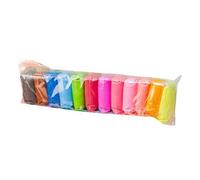 Air Dry Clay Kit, Kids Modeling Clay, Beginner Craft Set, 12 Color Bags for Home School Activities, Creative Learning, Imaginative Play in Kindergarten & Art Projects
