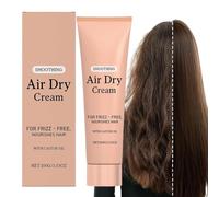 Air Dry Cream, Styling Conditioner Smoothing, Moisturising, Weightless Styling Cream, Light Hold Curl Strengthening, for All Hair Types