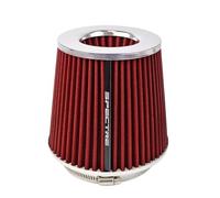 Air Filter Intake Universal Racing High Flow Sport Power JDM Airfilter With Adapter 76mm 89mm 102mm 3inch 3.5inch 4inch(Short)
