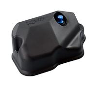 Air filter polini air box for piaggio 125-150 vespa px 2t , 200 vespa pe 2t black with mixer (203.0171)