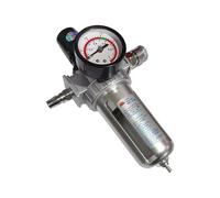 Air Filter Regulator Pneumatic Lubricator Separator, Function Water Trap and Pressure Control for Spray Workshop Construction Technicians Professionals Heavy Use Settings