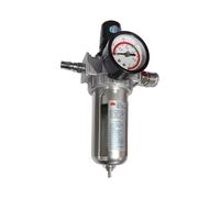 Air Filter Regulator, Pneumatic Lubricator Unit, Water Separator System, Heavy-Duty Assembly Design, 6.69x2.36x2.76inch, Pressure Control Mechanism, Workshop Construction Spray Technician