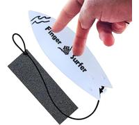 Air Finger Surf Board - Mini Surfboard Toy | Deck Finger Surfboards Surfs The Wind | 12x3.8x0.2cm ABS Material, Surf Anywhere Anytime, Collectible Mini Surfboard For Kids, Teens, Adults, Includes Fing