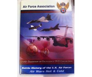 Air Force Association Air DVD Collection - Battle History of the US Airforce Air Wars Hot & Cold - USAF