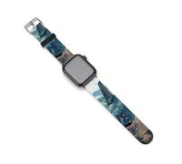 Air Force Jet Aircraft Sky - Correas de repuesto de silicona para Apple Watch, 38mm/40mm, Acero inoxidable, Amatista