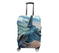 Air Force Jet - Funda protectora para equipaje de viaje, lavable, antiarañazos, para equipaje, Estilo:, XL