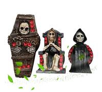 Air Freshener Perfume Clips - Skull Design Clip On Diffuser | Automobile Perfume Air Conditioning Vent Accessories for Cars, SUVs, Trucks