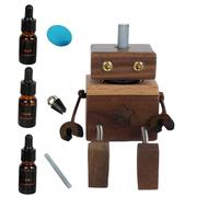 Air Freshener, Robot Shaking Freshener, Dashboard Auto Long Lasting Scent Boredom Relief Light Weight Cute, Vent Refresher for Sedans, Pickups, Scooters, Vehicles, Men and Women