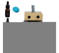 Air Freshener, Shaking Robot Vent Refresher, Long-Lasting Scent Diffuser, Clip-On Novelty Design with Odor Eliminator for Auto, Scooters, Sedans, Offices, Bedroom, 3.94 inches