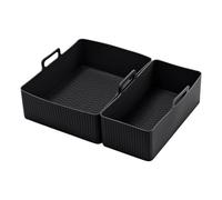 Air Fryer Accessories, Oven Baking Tray, Silicone Baking Tray, Multifunctional Baking Tray, Multifunctional Silicone Baking Tray, Non-Stick Pot Liner for Air Fryer, Horno, and Kitchen Accessories
