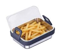 Air Fryer Basket -food Grade Air Fryer Basket | Food Grade High-Temp Resistant Kitchen Tools With Lid | Airs Fryers Roasting Pan Baking Tray For Crispy Foods Home Dining Room