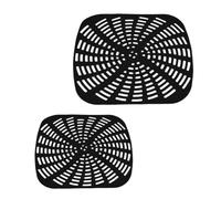 Air Fryer Liner - Inserto de cesta de 8,93 pulgadas | Alfombrilla de cocina de silicona - Bandeja reutilizable sin BPA resistente al calor para hornos de vapor Ninja Foodi Air Fryers Ovens and