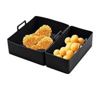 Air Fryer Liners, Silicone Pot Baking Tray, Air Fryer Basket Liner, Multifunctional Baking Tray, Oven Accessories, Non-Stick Air Fryer Liners, Silicone Air Fryer Tray, Heat Resistant Air Fryer Liners