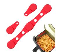 Air Fryer Magnet Buckle, Air Fryers Parchment Paper Silicone Magnetic Buckles, 4.02x0.55x0.26 pulgadas Adorable Quick Release Heat Resistant Airfryer Fixing Tool for Dorm Kitchen